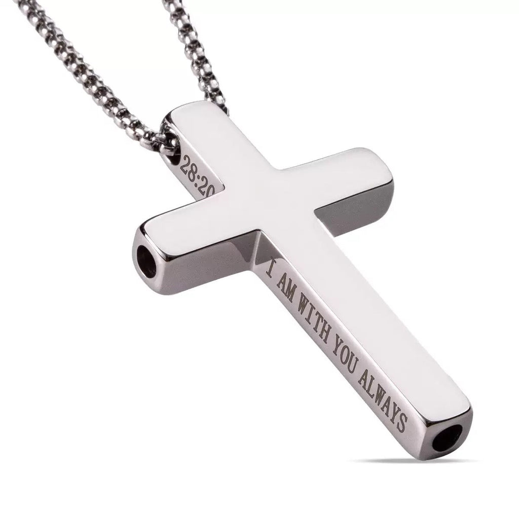 Aurabre Cross — Breathe & Believe Necklace