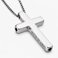 Aurabre Cross Breathing Necklace – “I Am With You Always”