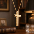 “I Am With You Always” - Aurabre Cross Breathing Necklace