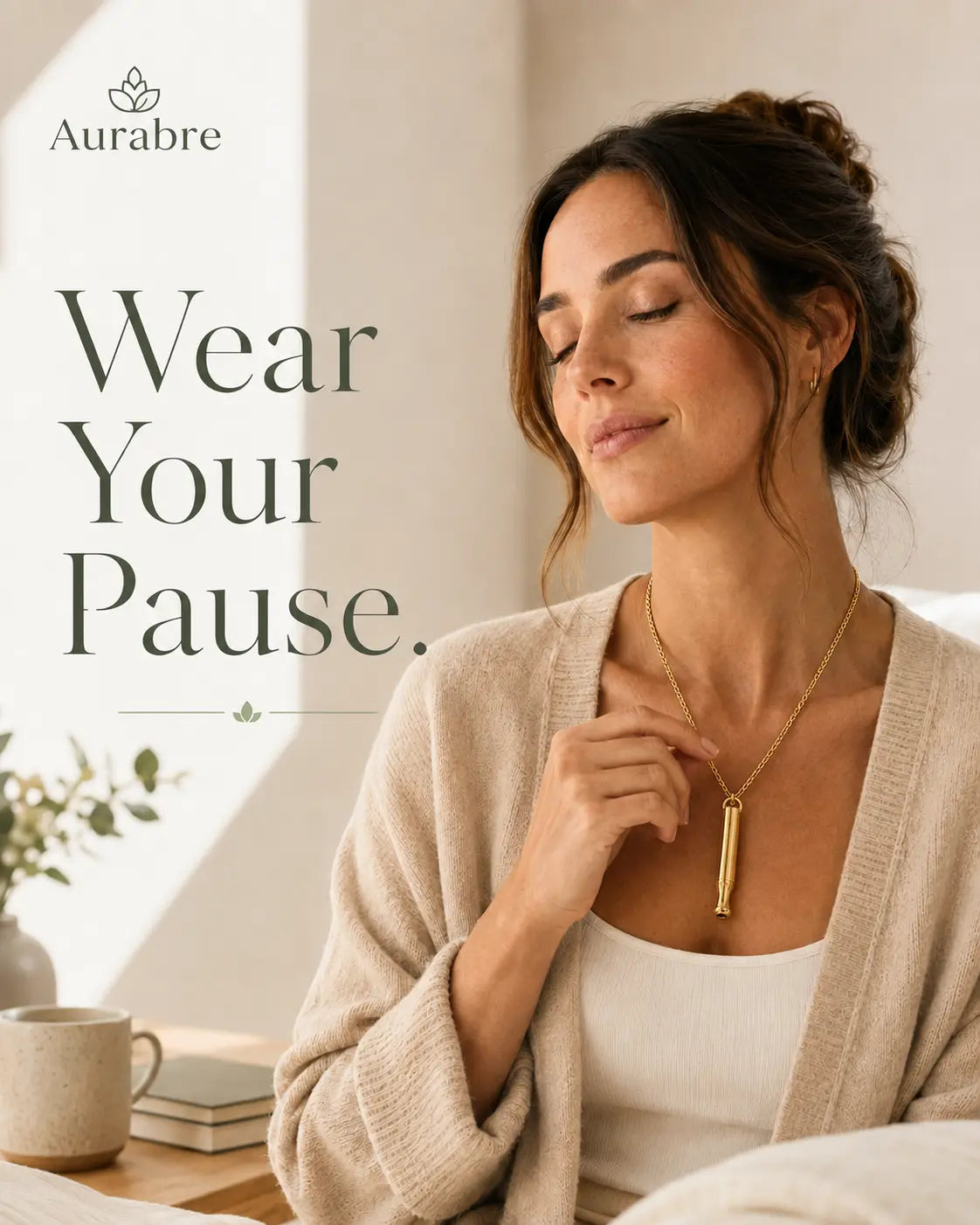 Calm Anywhere Breathing Necklace